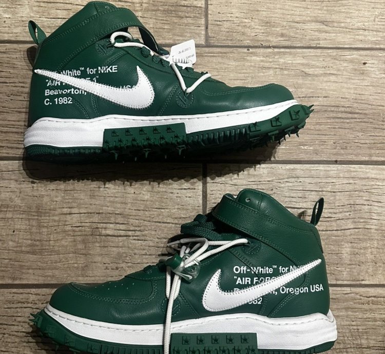 Air Force 1 Mid Sp Lthr Off White