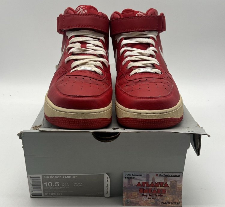 Air Force 1 Mid Sport Red