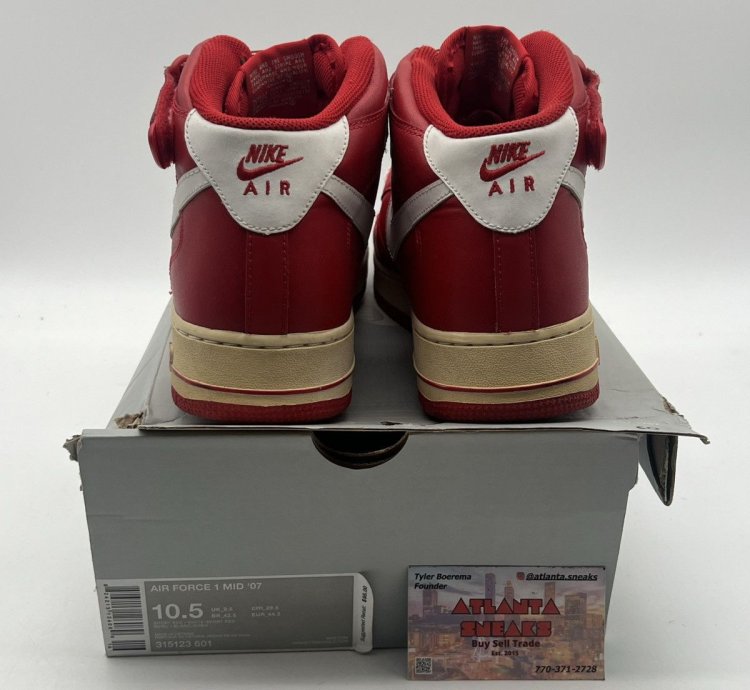 Air Force 1 Mid Sport Red