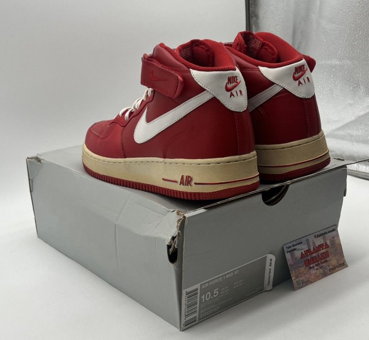 Air Force 1 Mid Sport Red