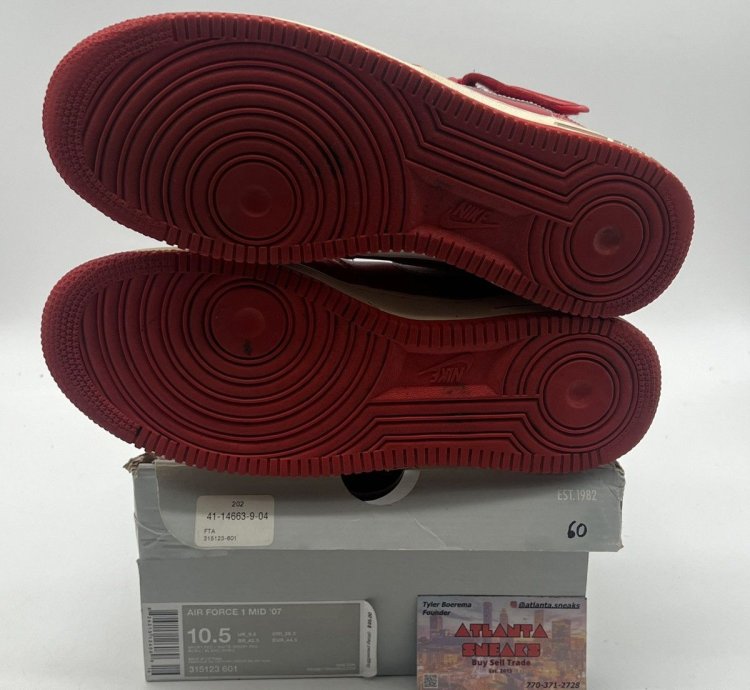 Air Force 1 Mid Sport Red