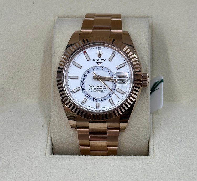 Rolex Sky-dweller 326935 White Dial Everose Oyster 2021