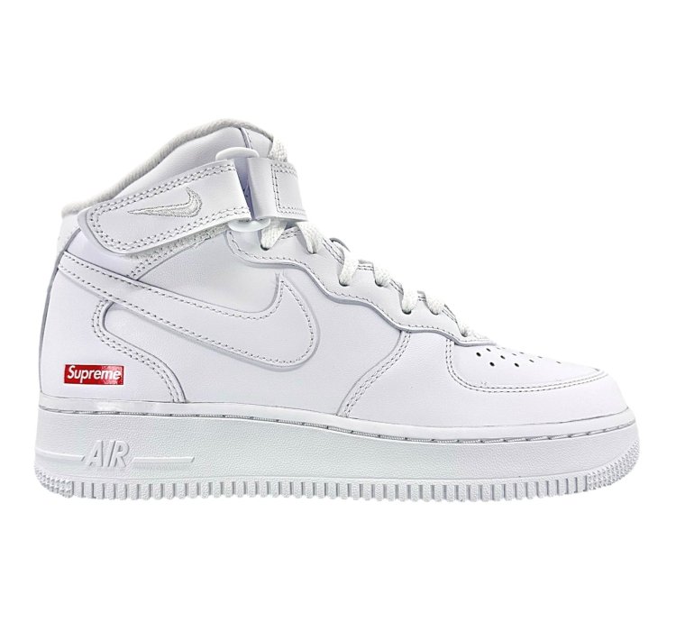 Air Force 1 Mid Supreme White