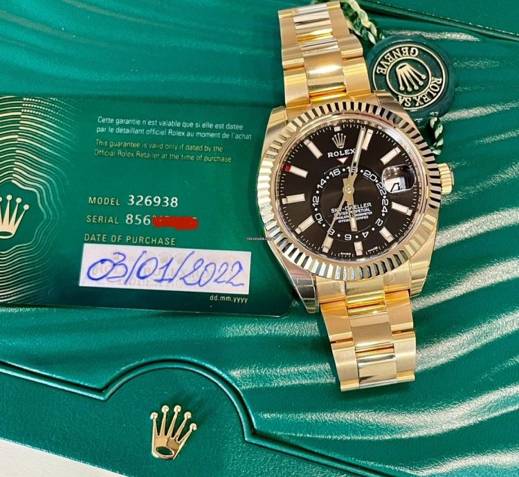 Rolex Sky-dweller 326938 - New 2022 - Mai Indossato