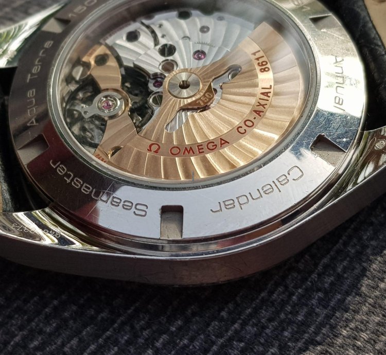 Omega Seamaster Aqua Terra Annual Calendar Oro Blanco Ed Lim