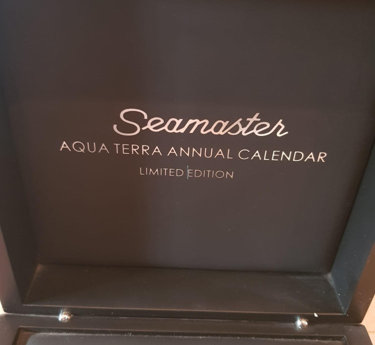 Omega Seamaster Aqua Terra Annual Calendar Oro Blanco Ed Lim