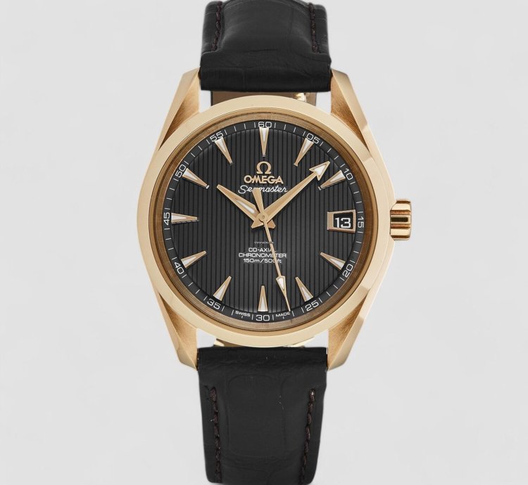 Omega Seamaster Aqua Terra Automatic Chronometer 38 5mm Men Watch