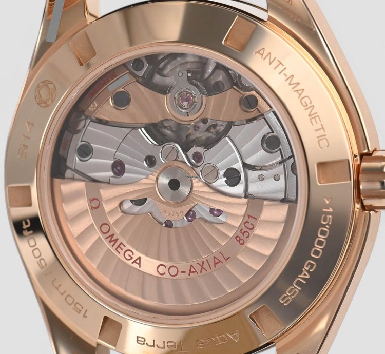 Omega Seamaster Aqua Terra Brown Dial Rose Gold 42mm