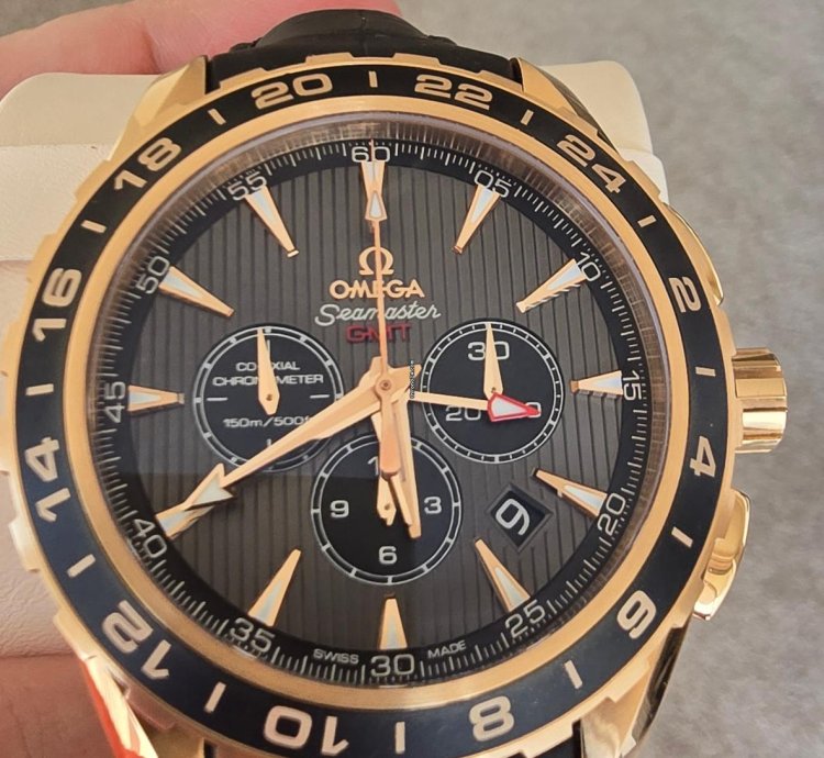 Omega Seamaster Aqua Terra Chronograph Full Set Box And Papers