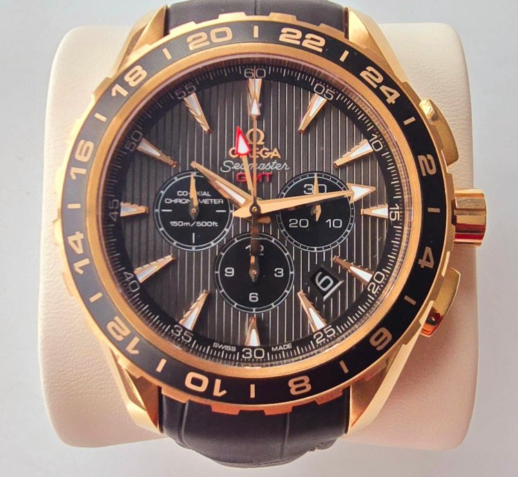 Omega Seamaster Aqua Terra Chronograph Full Set Box And Papers