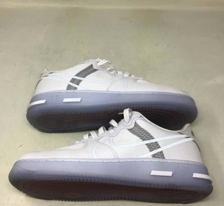 Air Force 1 React Qs White Ice