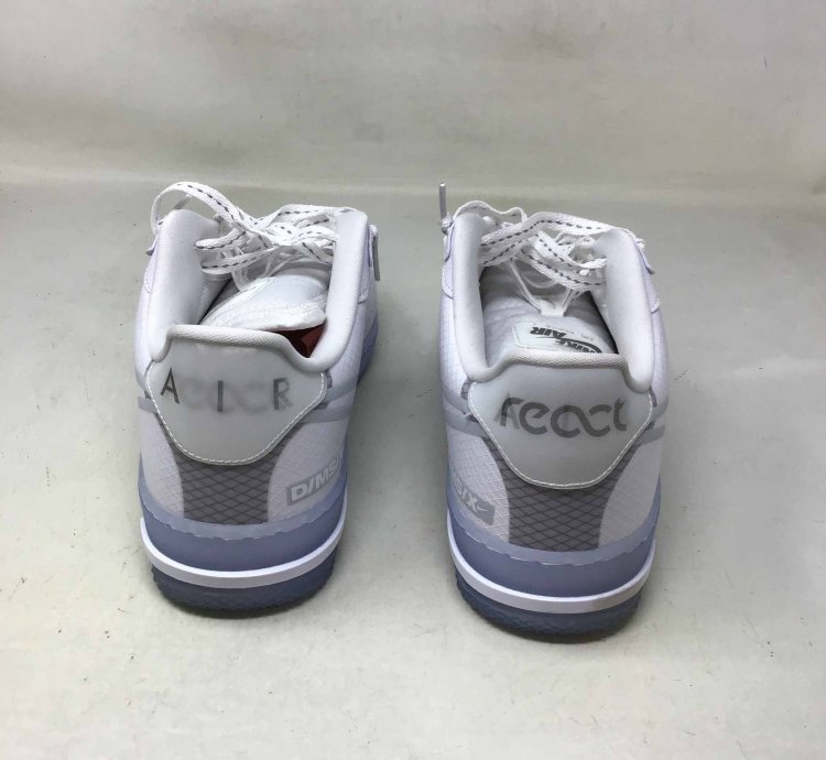 Air Force 1 React Qs White Ice