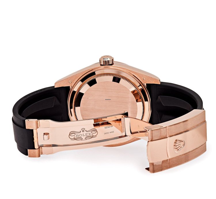 Rolex Sky-dweller 336235 Rose Gold Brown Chocolate Dial Oysterflex