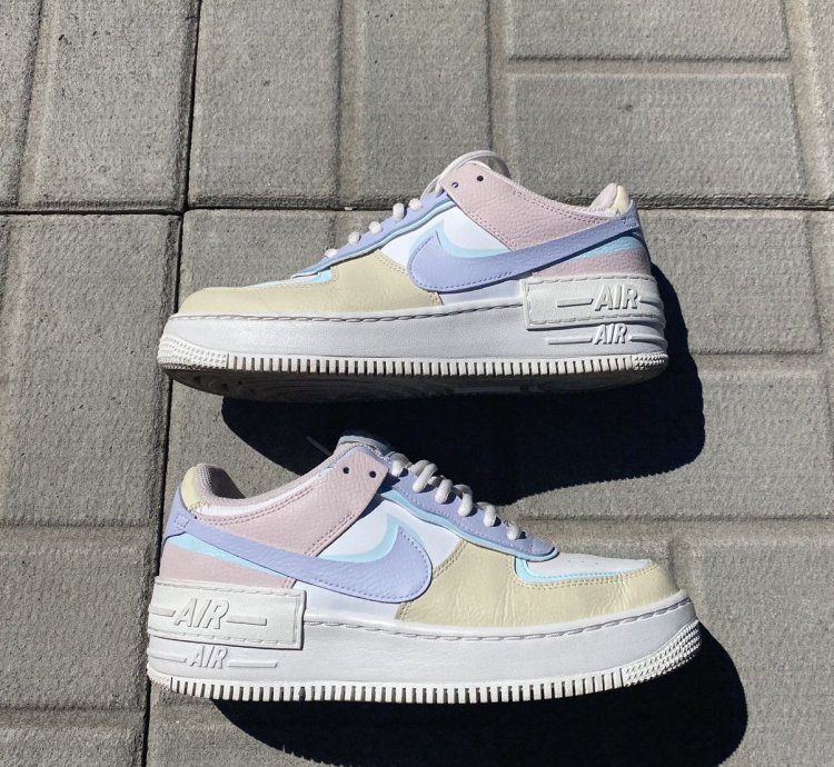 Air Force 1 Shadow White Glacier