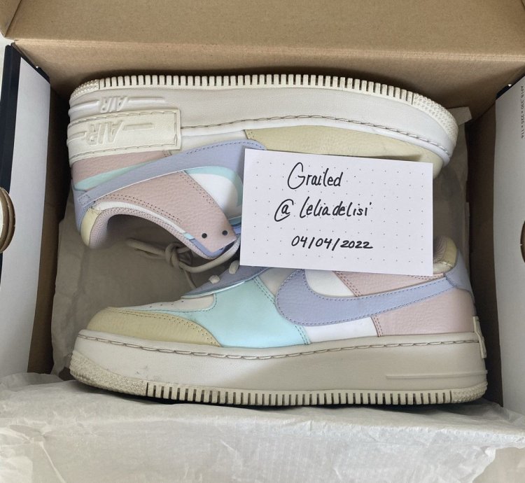 Air Force 1 Shadow White Glacier