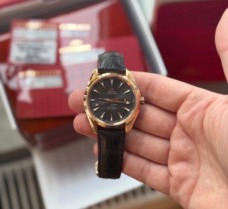 Omega Seamaster Aqua Terra Full Set With Boxes And Cards Great Condition