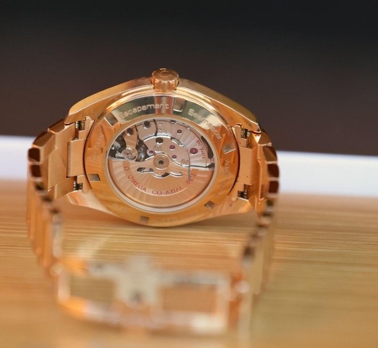 Omega Seamaster Aqua Terra Gmt Omega Seamaster 150 18k Full Rose Gold 43mm Gmt Automatic