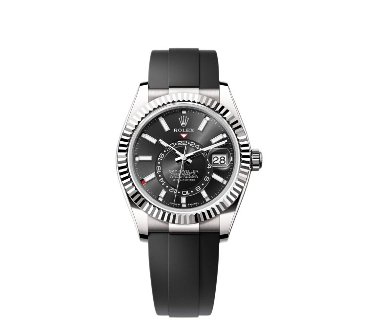 Rolex Sky-dweller 336239 White Gold Black Dial Oysterflex 2025