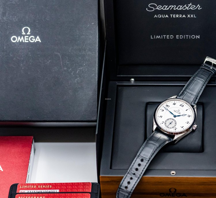 Omega Seamaster Aqua Terra Limited Seamaster Aqua Terra Special Edition Xxl 49 2mm Full Set