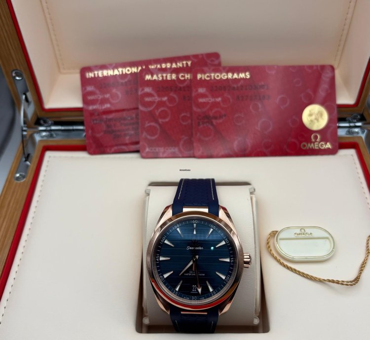 Omega Seamaster Aqua Terra Master 18k Gold