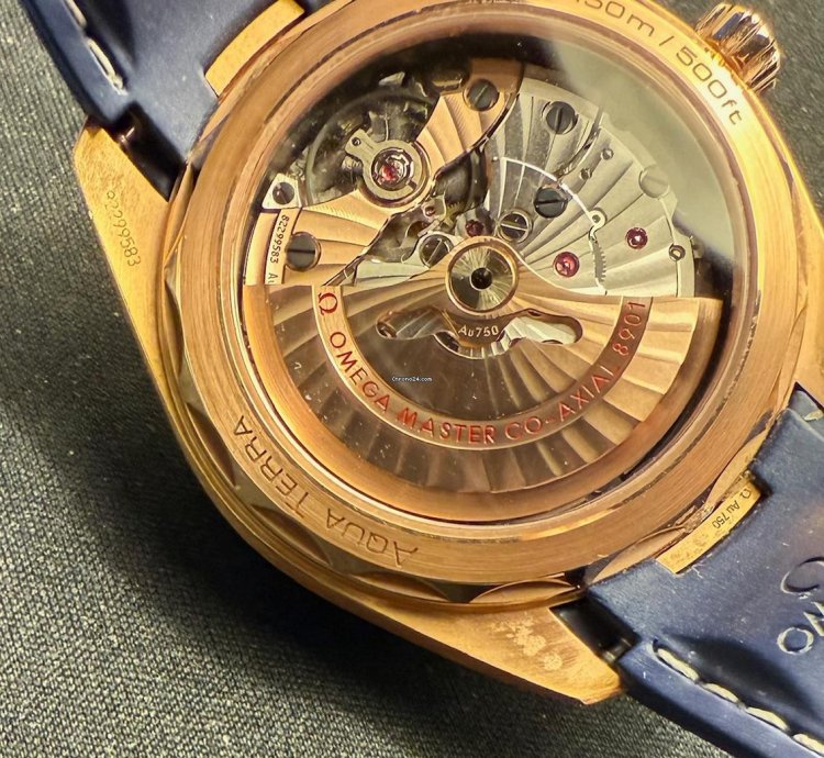 Omega Seamaster Aqua Terra Master Chronometer Rose Golden Omega Seamaster Aqua Terra Master Chronometer