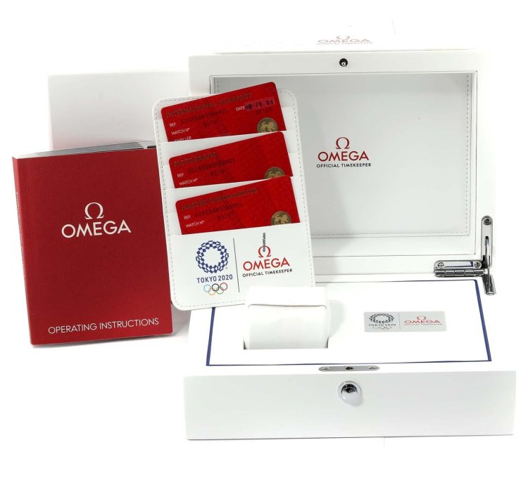 Omega Seamaster Aqua Terra Olympic Games Watch 522 53 38 20 03 001 Box Card