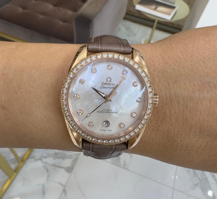 Omega Seamaster Aqua Terra Sedna Gold