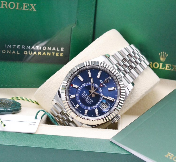 Rolex Sky-dweller 336934 Blue Dial Jubilee Unworn 2025