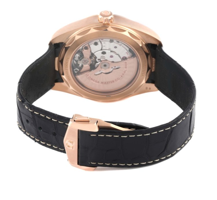 Omega Seamaster Aqua Terra Worldtimer 43 Worldtimer Rose Gold Mens Watch 220 53 43 22 02 001