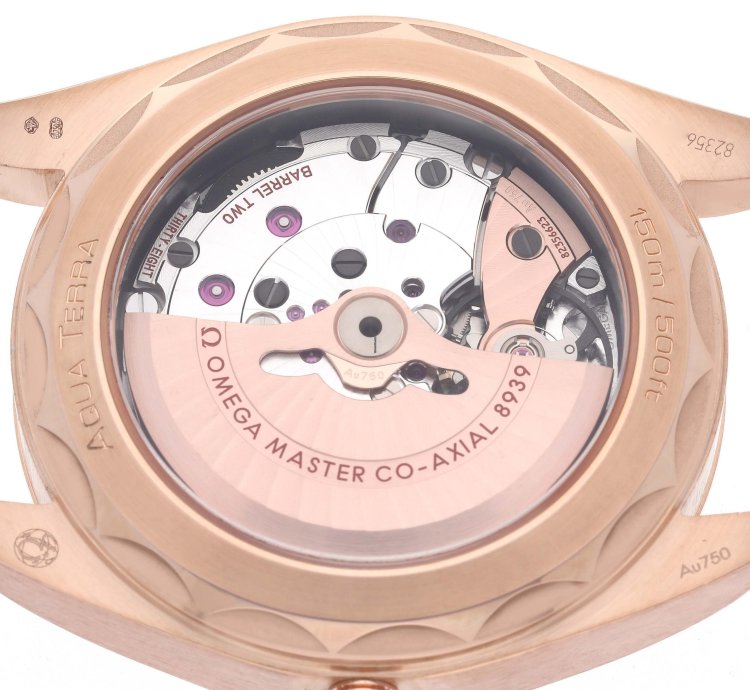 Omega Seamaster Aqua Terra Worldtimer 43 Worldtimer Rose Gold Mens Watch 220 53 43 22 02 001