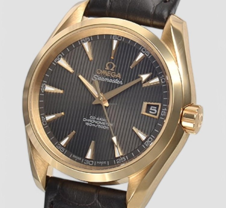 Omega Seamaster Aqua Terra Yellow Gold 39mm