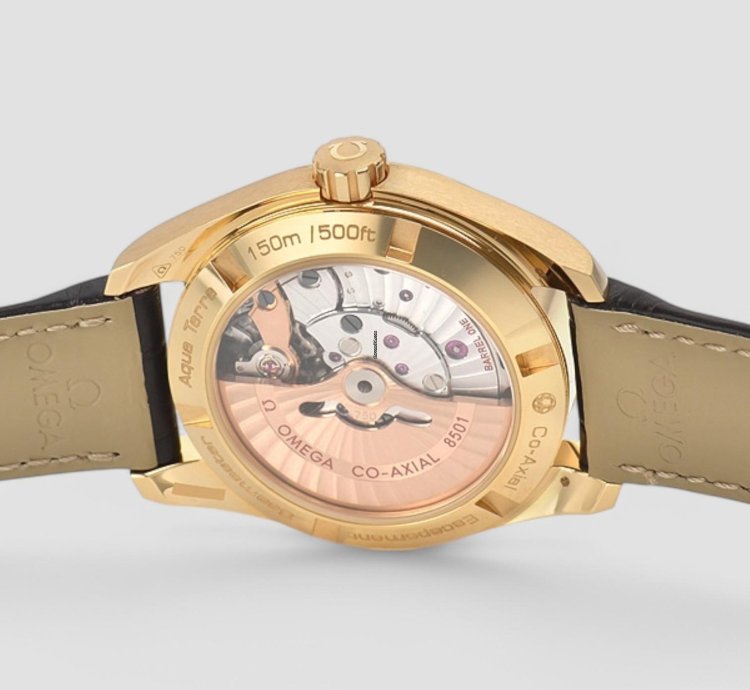 Omega Seamaster Aqua Terra Yellow Gold 39mm