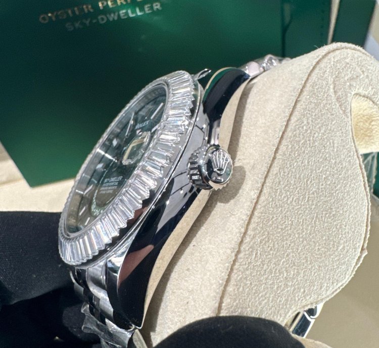 Rolex Sky-dweller 336934 Green Jubilee Stainless Steel