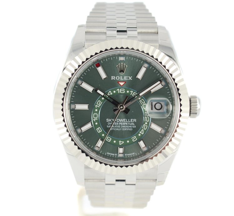 Rolex Sky-dweller 336934 Green Jubilee Unworn 2025