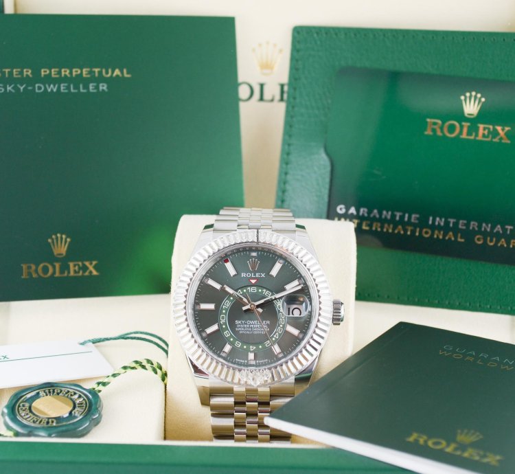Rolex Sky-dweller 336934 Green Jubilee Unworn 2025