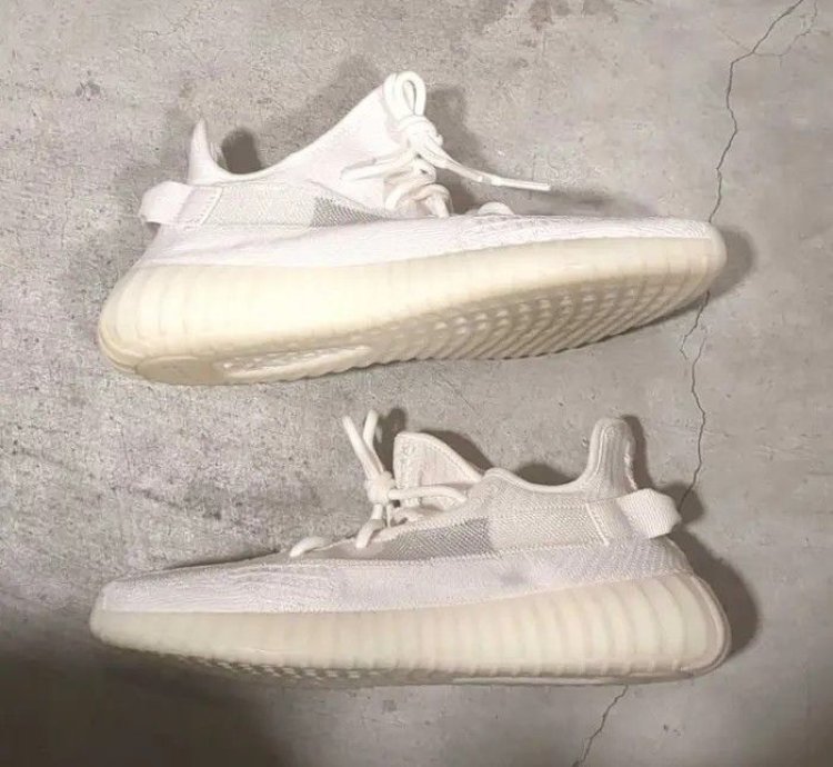 Yeezy Boost 350 V2 Bone Size 10 Us Men Worn Twice No Box