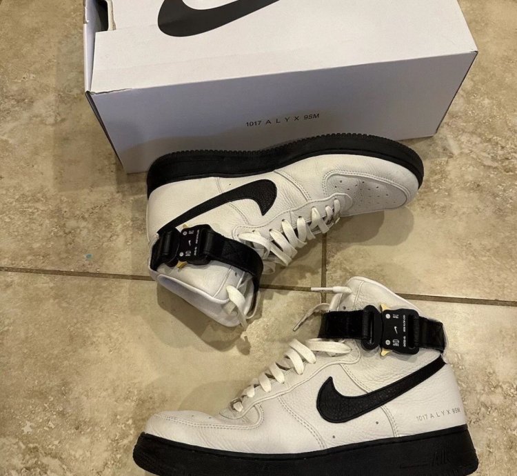 1017 Alyx 9sm Nike Air Force 1 High Tops Fits 11