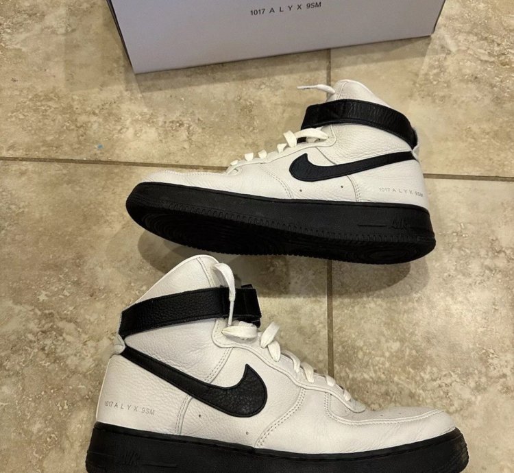 1017 Alyx 9sm Nike Air Force 1 High Tops Fits 11