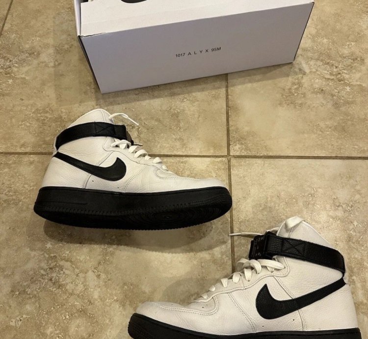 1017 Alyx 9sm Nike Air Force 1 High Tops Fits 11