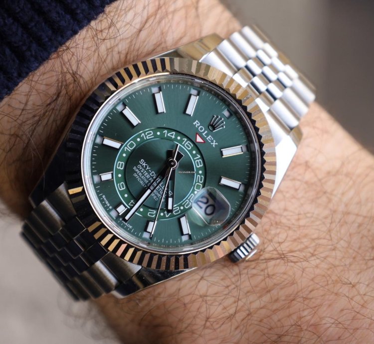 Rolex Sky-dweller 336934 Green Mint Jubilee - New 2025