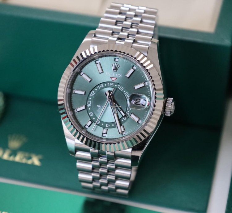 Rolex Sky-dweller 336934 Green Mint Jubilee - New 2025