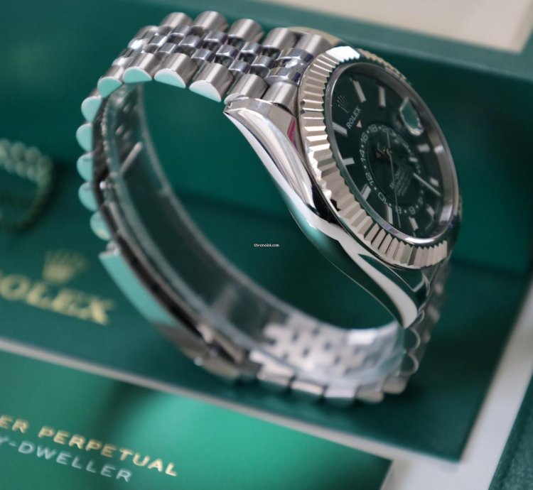 Rolex Sky-dweller 336934 Green Mint Jubilee - New 2025