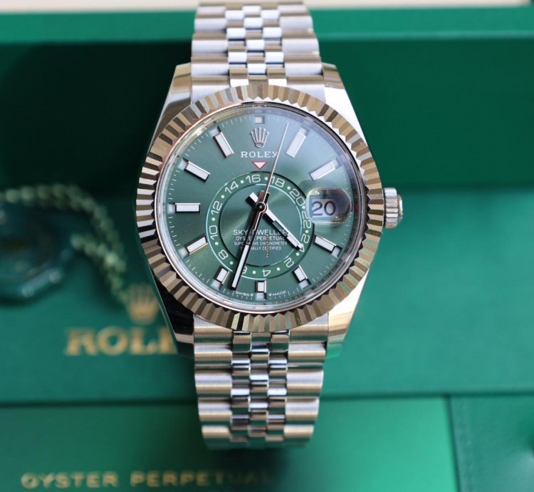 Rolex Sky-dweller 336934 Green Mint Jubilee - New 2025