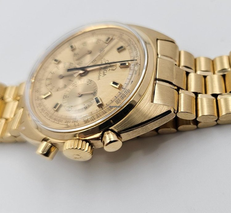 Omega Seamaster Chrono 18k Gold Top Condition 321