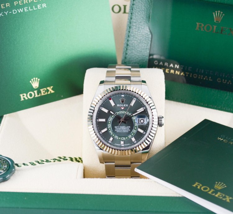 Rolex Sky-dweller 336934 Green Oyster Unworn 2025