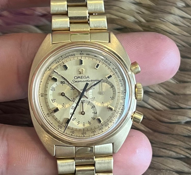 Omega Seamaster Chronograph 321 Gold