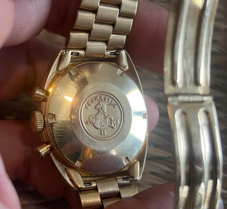 Omega Seamaster Chronograph 321 Gold