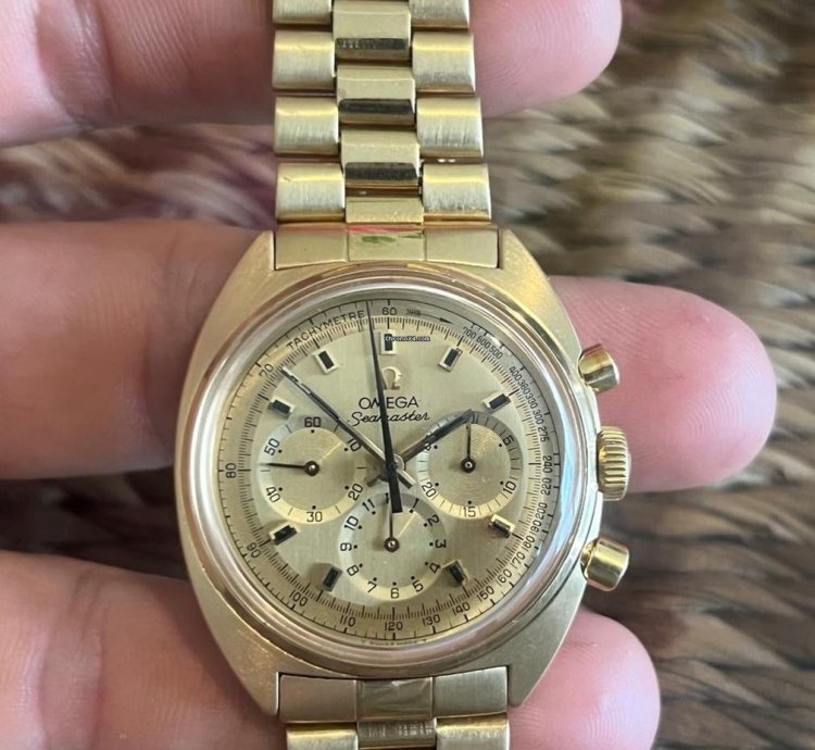 Omega Seamaster Chronograph 321 Gold