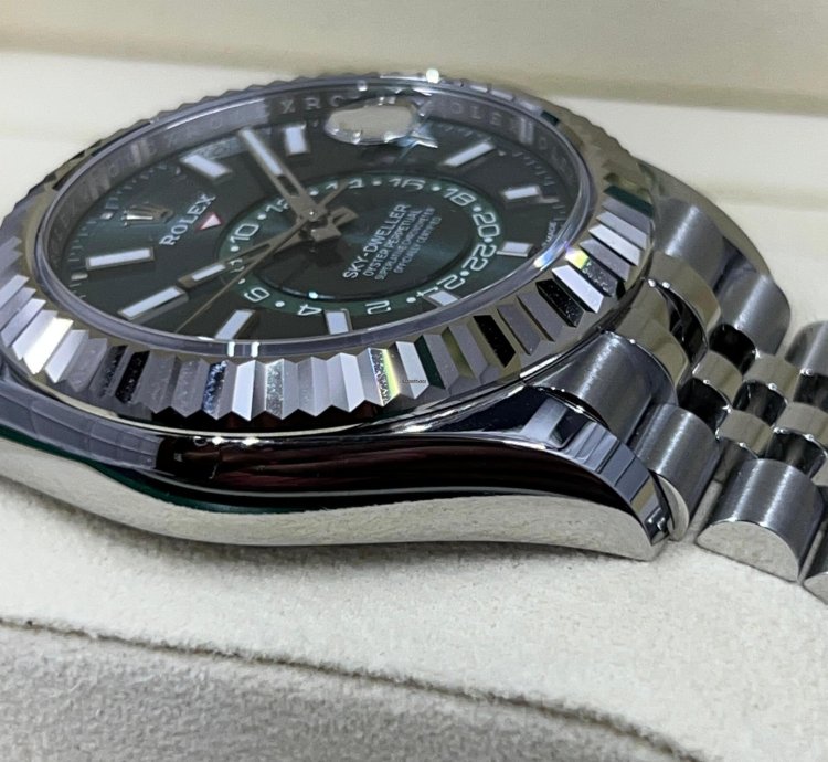 Rolex Sky-dweller 336934 Mint Green Jubilee