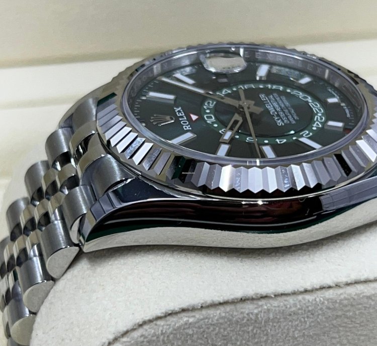 Rolex Sky-dweller 336934 Mint Green Jubilee